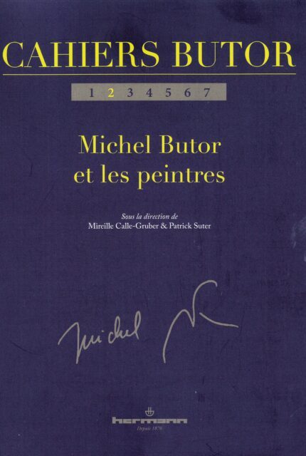 Les Cahiers Butor 2, Mireille Calle-Gruber, Patrick Suter