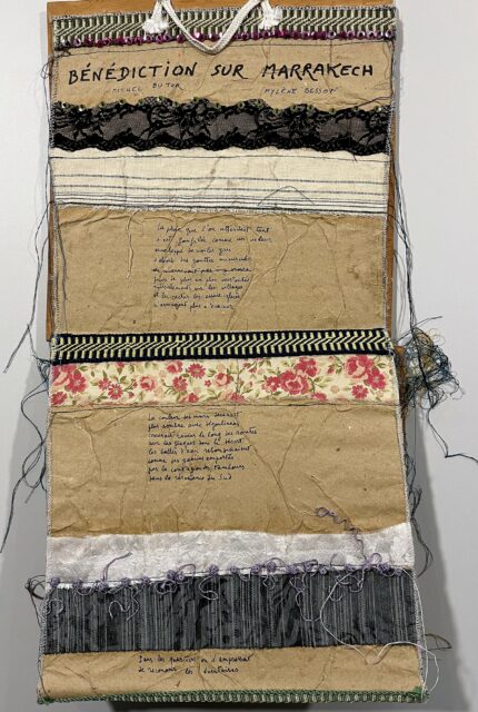 "Bénédiction sur Marrakech", par Michel Butor et Mylène Besson, 2005