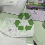 Atelier livre en recyclage avec Gaëlle Callac ©GaëlleCallac