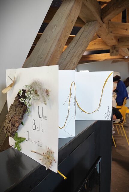 Atelier leporello au Manoir des livres ©ArchipelButor