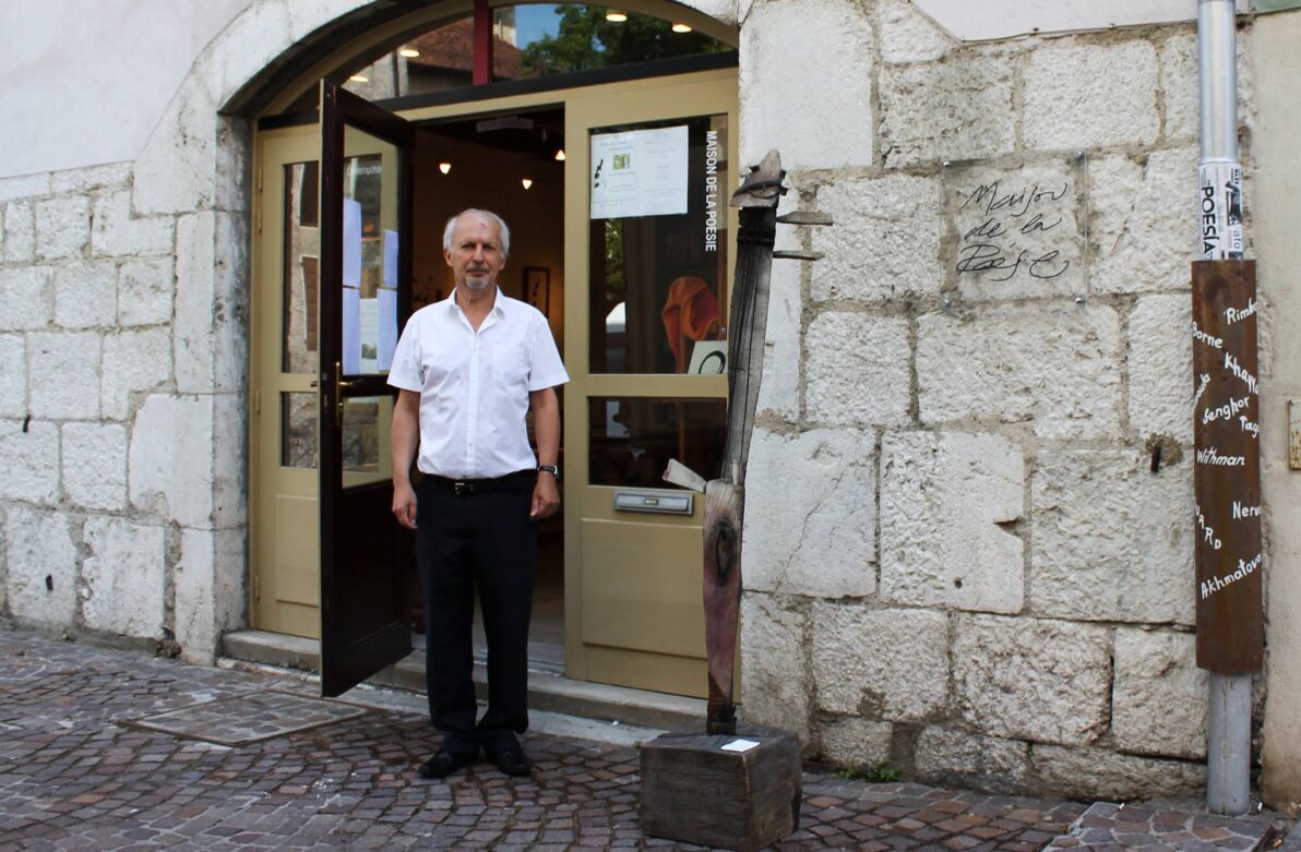 Soirée lectures "Voyage et poésie, Michel Butor et Michel Dunand", à la Maison de la poésie (Annecy). 