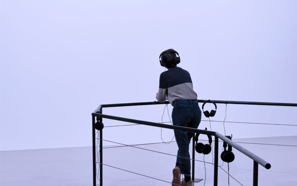 Vue de l'exposition monographique Fond d'air, IAC Villeurbanne-Rhône-Alpes, 2023 ©ThomasLannes