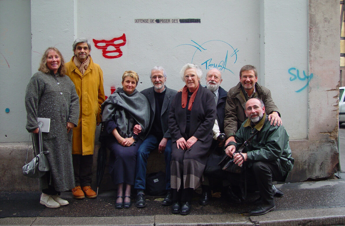 Michel Butor lors de son séjour en Alsace, Strasbourg, 2002 © Philippe Lutz