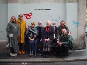 Michel Butor lors de son séjour en Alsace, Strasbourg, 2002 © Philippe Lutz