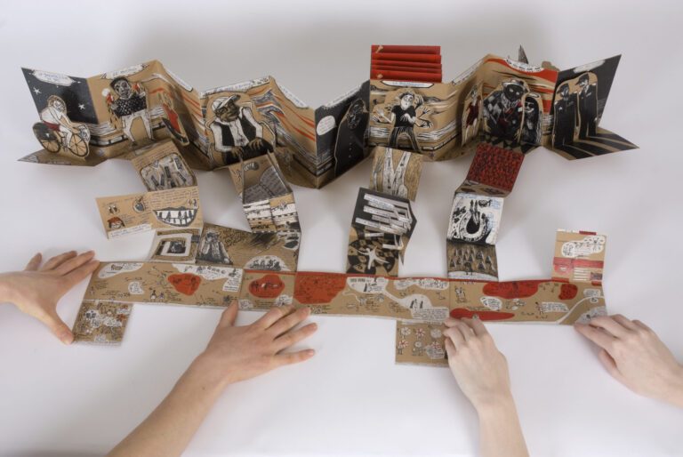 Livre d’artiste intitulé "Cannes 08.09", par Elsa Mroziewicz, 2010