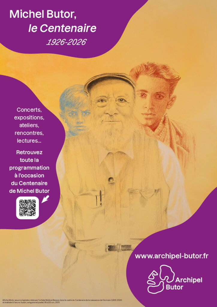 Affiche_Michel Butor, le Centenaire (1926-2026)