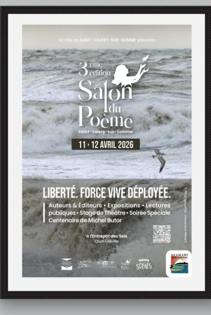 Affiche_Salon du Poème de St Valéry-sur-Somme (80) - 3e édition