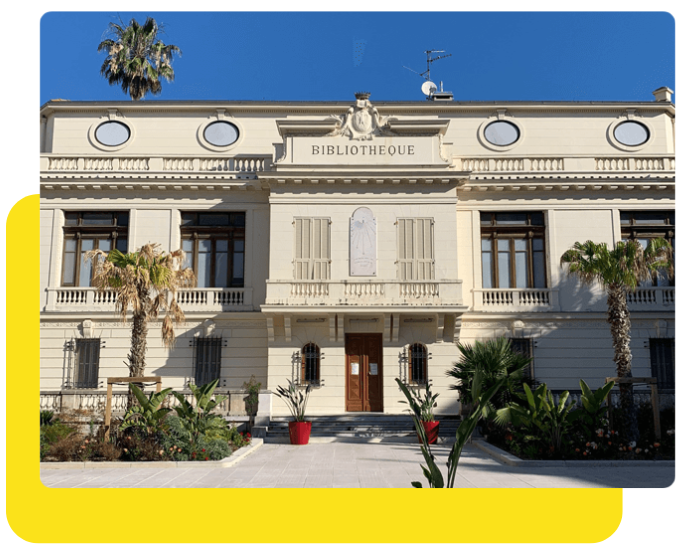 Bibliothèque patrimoniale Romain Gary (Nice) ©BMVR Nice