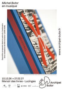 Affiche_Exposition "Michel Butor en musique"