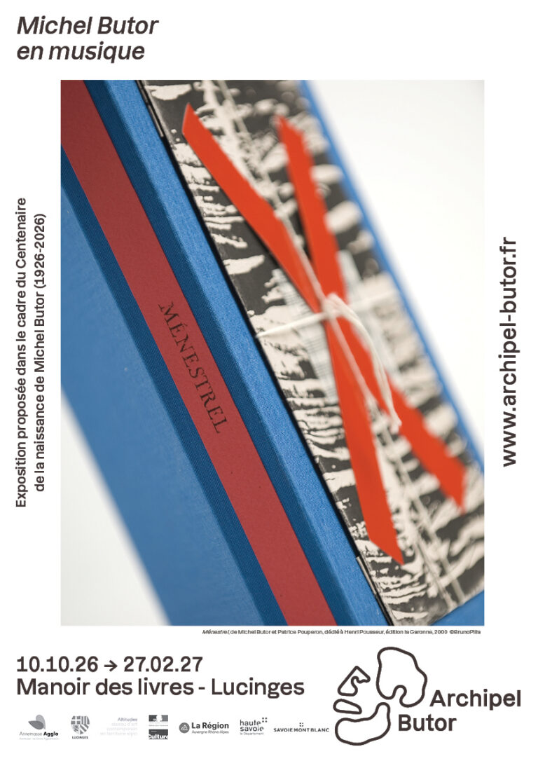 Affiche_Exposition "Michel Butor en musique"
