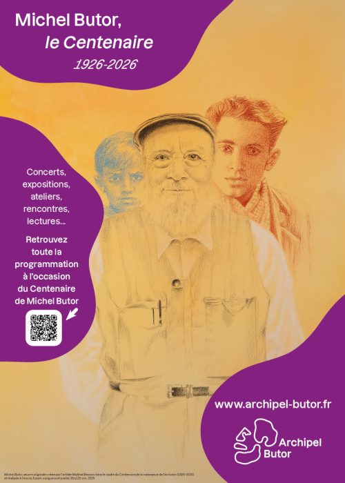 Affiche_Michel Butor, le Centenaire (1926-2026)