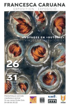 Affiche_Voyages en Butorie de Francesca Caruana