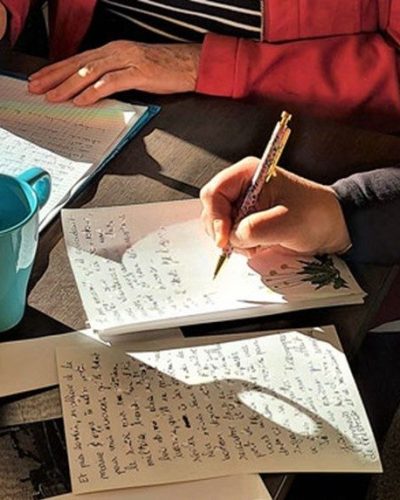 Atelier d'écriture au PAB ©AtelierArtsetLettres